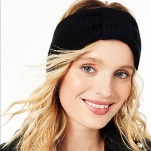 Charter Club Accessories | Cashmere Ear /Head Warmer Headband | Color: Black